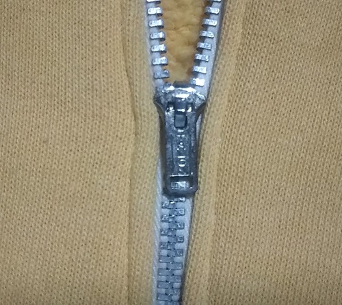 Pin lock zipper type TALON zipper