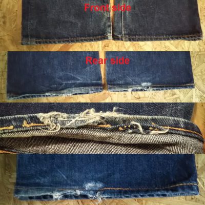 Hem - LVC 90s Levi's 517 1971 model "Saddleman" reprint.