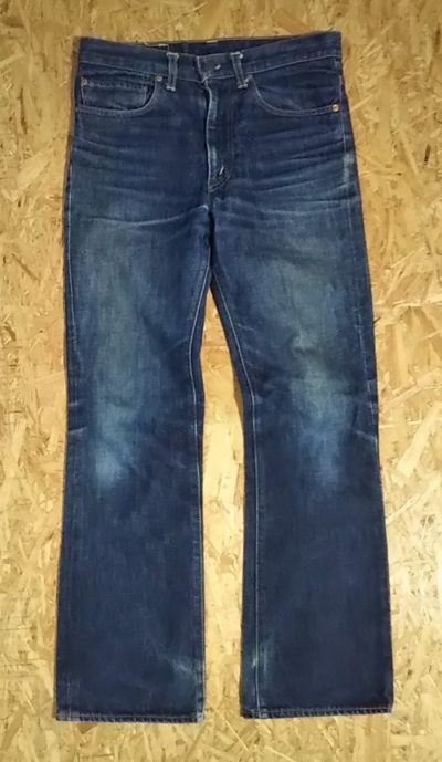 LVC 90s Levi's 517 1971 model "Saddleman" reprint.