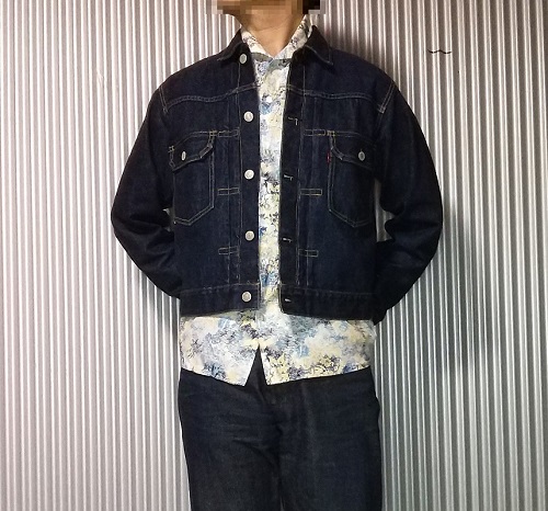 90s Levi's 507XX 1955 Type 2 denim jacket Reprint – Denim-Wing