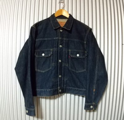 90s Levi's 507XX 1955 Type 2 denim jacket Reprint – Denim-Wing