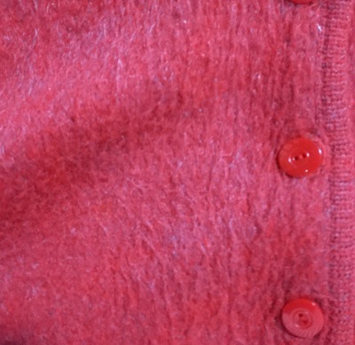 Material - 60s mohair cardigan