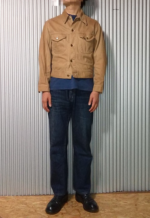 70s Lee Twill Jacket x Big John "OR140" - Wearing image 1