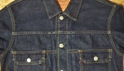 Front view - 90s Levi’s 71507XX Type 2 denim jacket size38