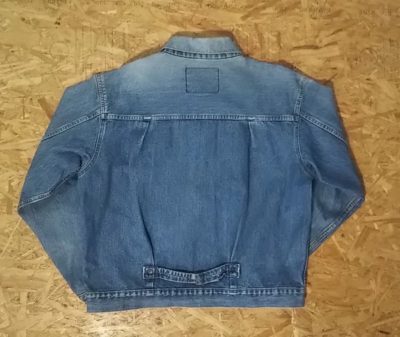 Back view - "Tailor Toyo" Sugar Cane Type 1 Denim Jacket