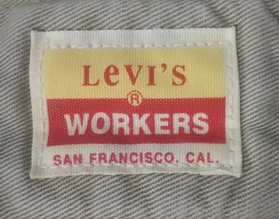 Tag = 90s Levi's Work Pants "Levi's Workers" series CHINO PANTS Made in Japan