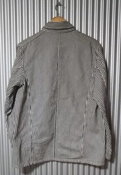 Back view - Levis Vintage Closing　Levi’s Hickory Chore coat30s reprint