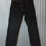 1990s Levi’s 501 Made in USA 1995 made Black W33 L31