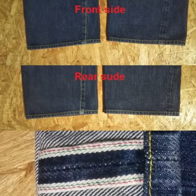 Hem and Selvedge - STUDIO D'ARTISAN SD-D02 Natural indigo W31-32