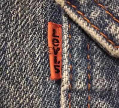 Orange tab - VTG 80s Levi's Type 2 70502-0217 Denim Jacket. Japan made Orange tab