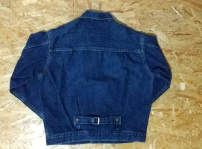 Back view-LVC 90s Levi ’s 506XX type 1 denim jacket Size34