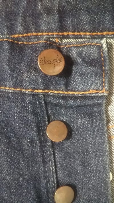 Top Button-80s Wrangler 11MWB cowboy cut Denim Jeans. W30-31