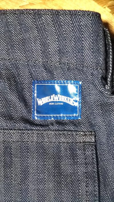 Herringbone fabric-Big John "World Workers" Herringbone Fatigue pants.