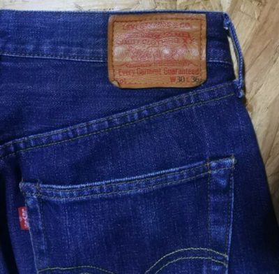 Back pocket-Levi's 50s