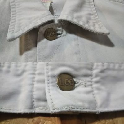 Collar Fade -90s Lee Westerner Jacket. 60s reprint. Size L. Made in Japan. Lee100-J 101J