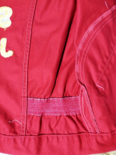 Waist Adjuster - VTG 90s Wrangler 12MJ Western Jacket. "Champion jacket". Made in Japan. Size 38.