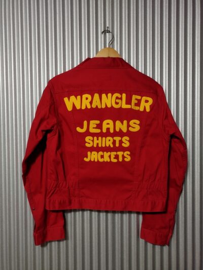 Back - VTG 90s Wrangler 12MJ Western Jacket. "Champion jacket". Made in Japan. Size 38.