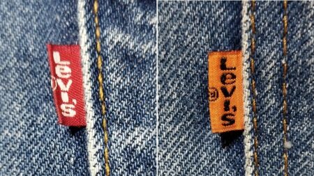 Levi's, what are the red tab and orange tab?